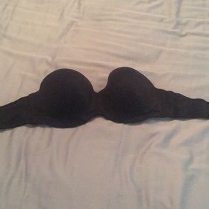 Black Victoria’s Secret Strapless Bra